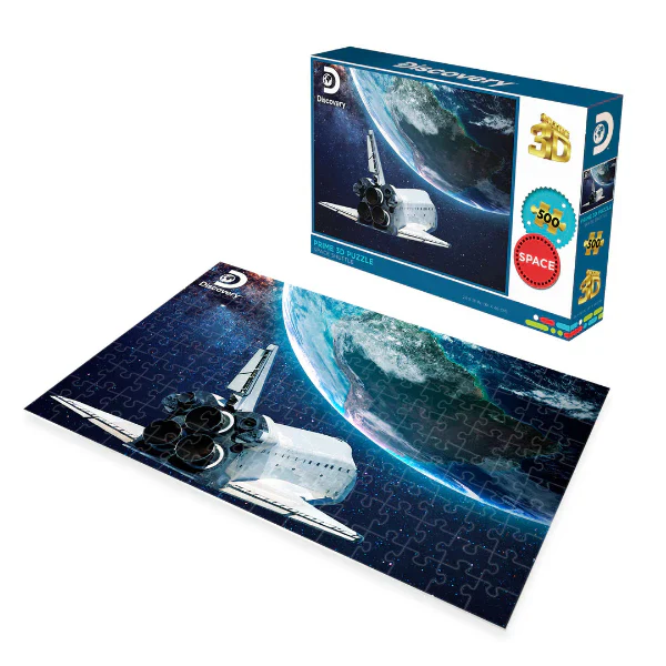 Spaceship Discovery 3D Jigsaw Puzzle 500 pieces - Image 2