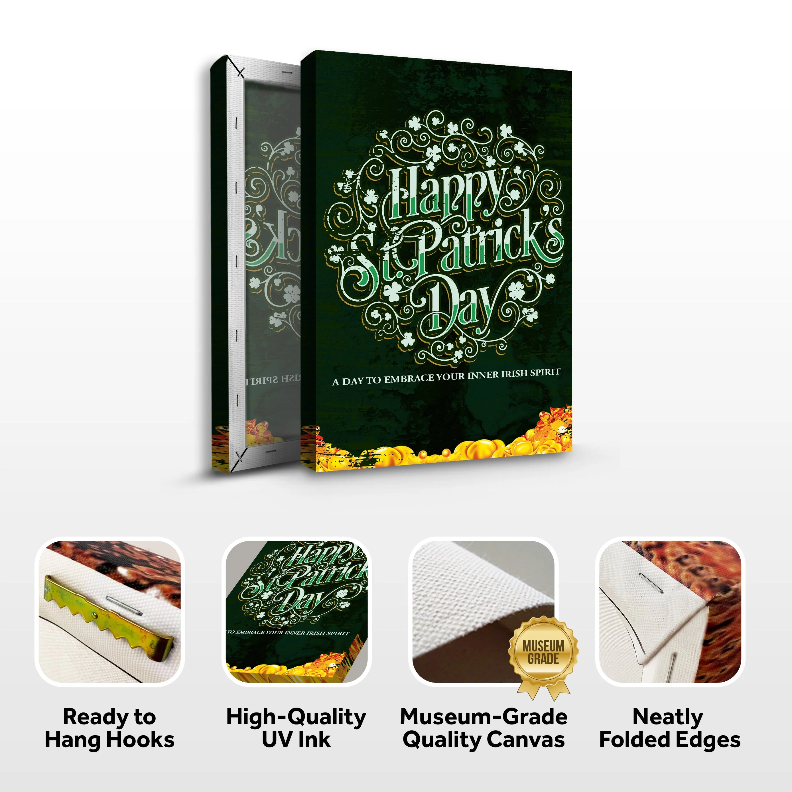 St. Patrick's Day, A Day To Embrace Your Inner Irish Spirit Sign - Image 4