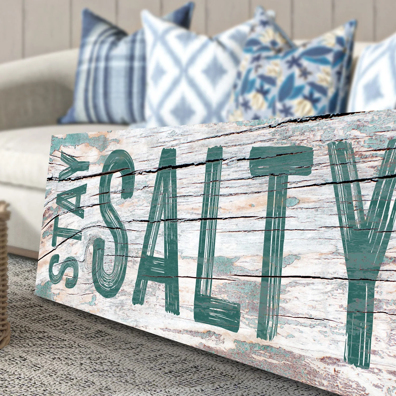 Stay Salty Coastal Sign VI - Image 7