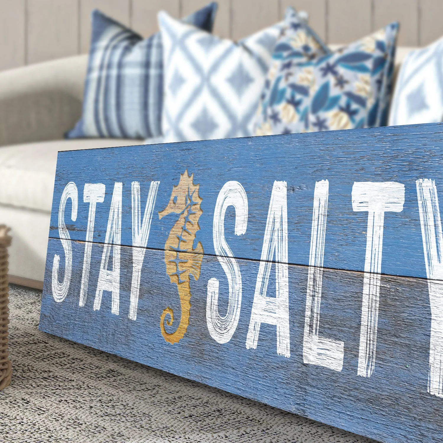 Stay Salty Coastal Sign VII - Image 7