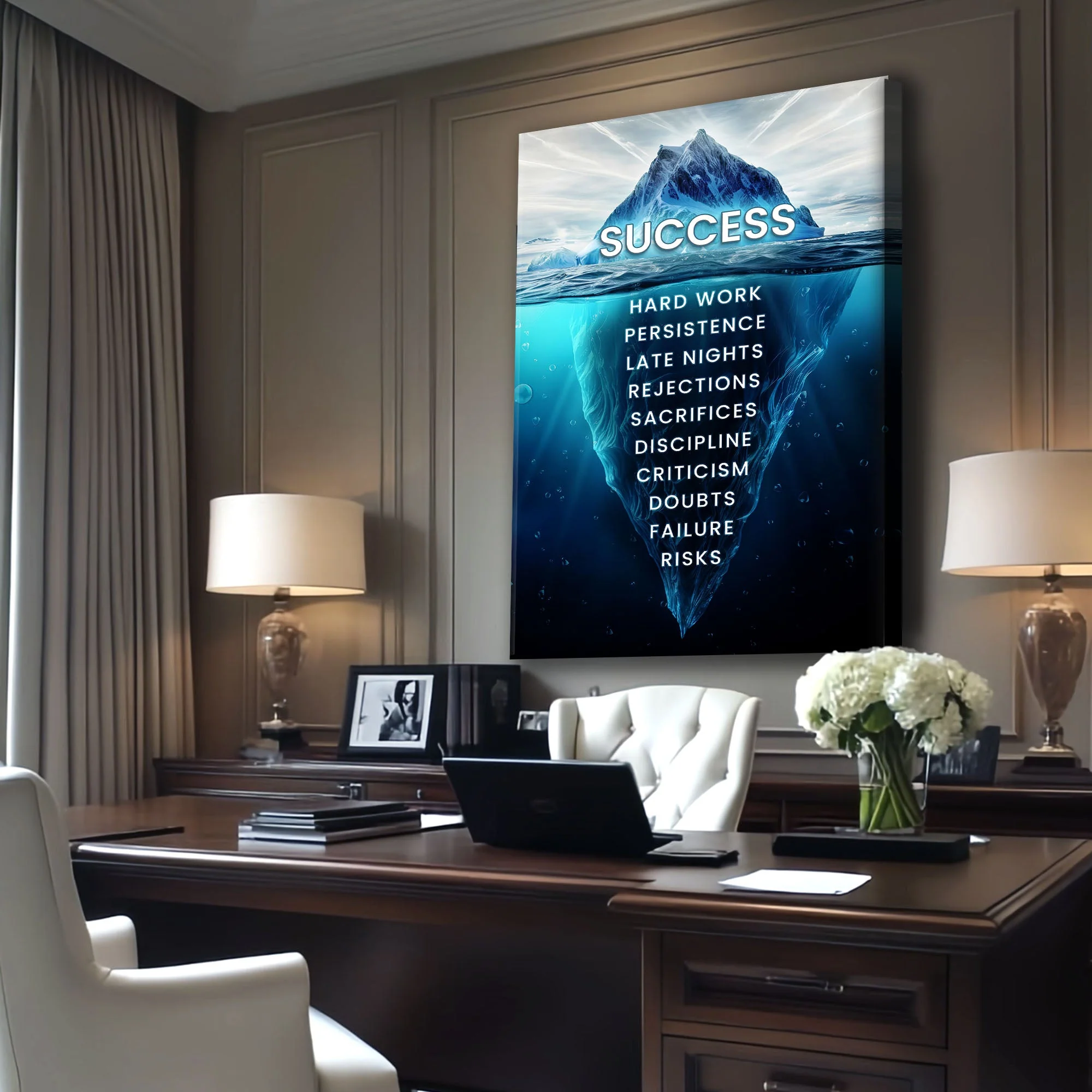 Success Motivational Wall Sign - Image 4