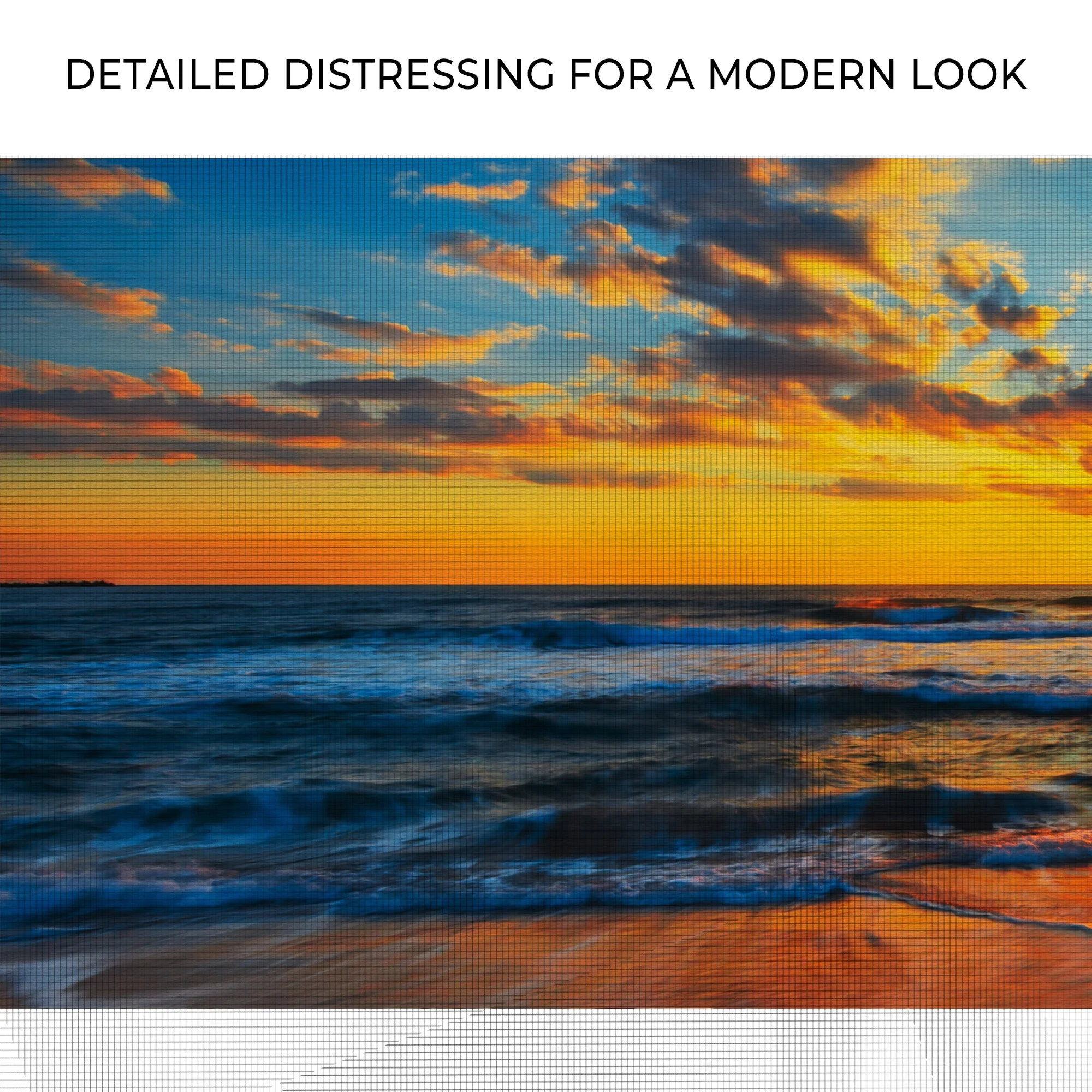 Sunrise On Atlantic Ocean Canvas Wall Art II - Image 4
