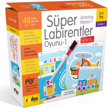 Süper Labirentler Kutu Oyunu/ Seviye 1