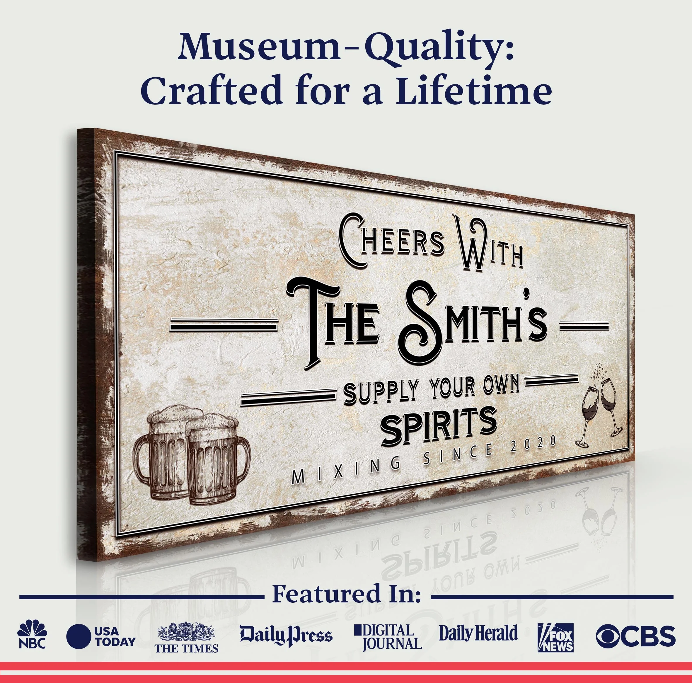 Supply Your Own Spirits Bar Sign - Image 4