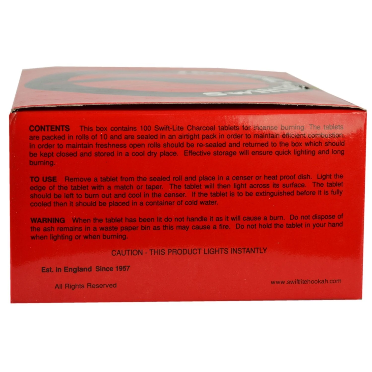 Swift Lite 40mm Charcoal Tablets - Image 3