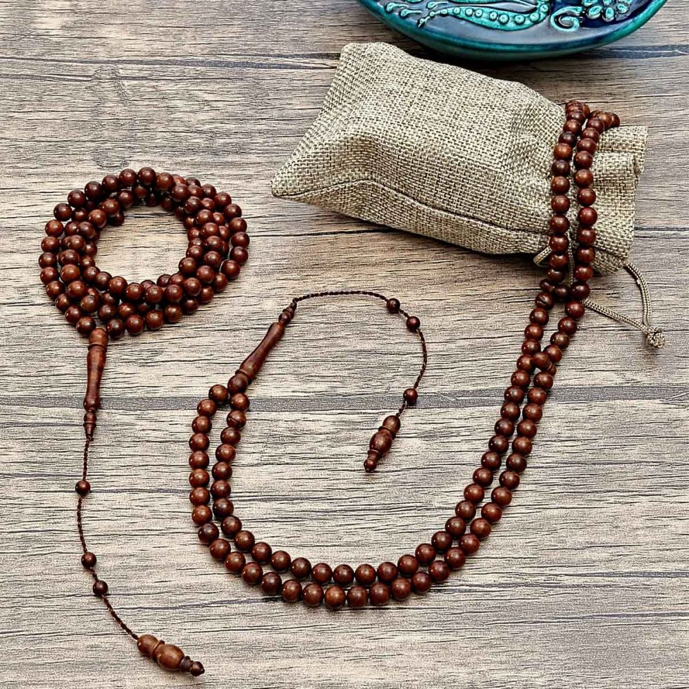 Tesbih 99luk Kuka (Kokka) - Kure Kesim - 5 mm - Prayer Beads - Image 4