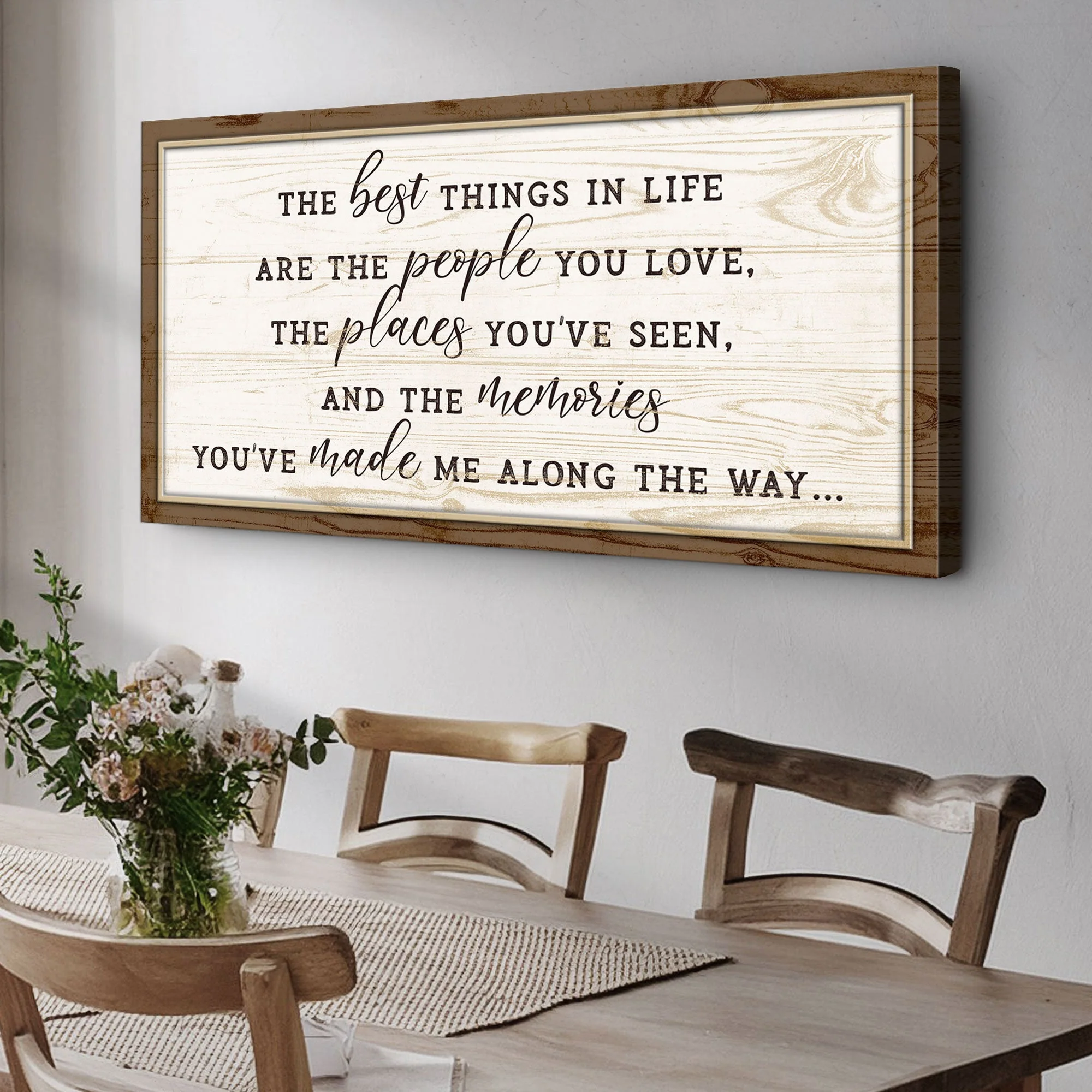The Best Things In Life Sign VI - Image 3