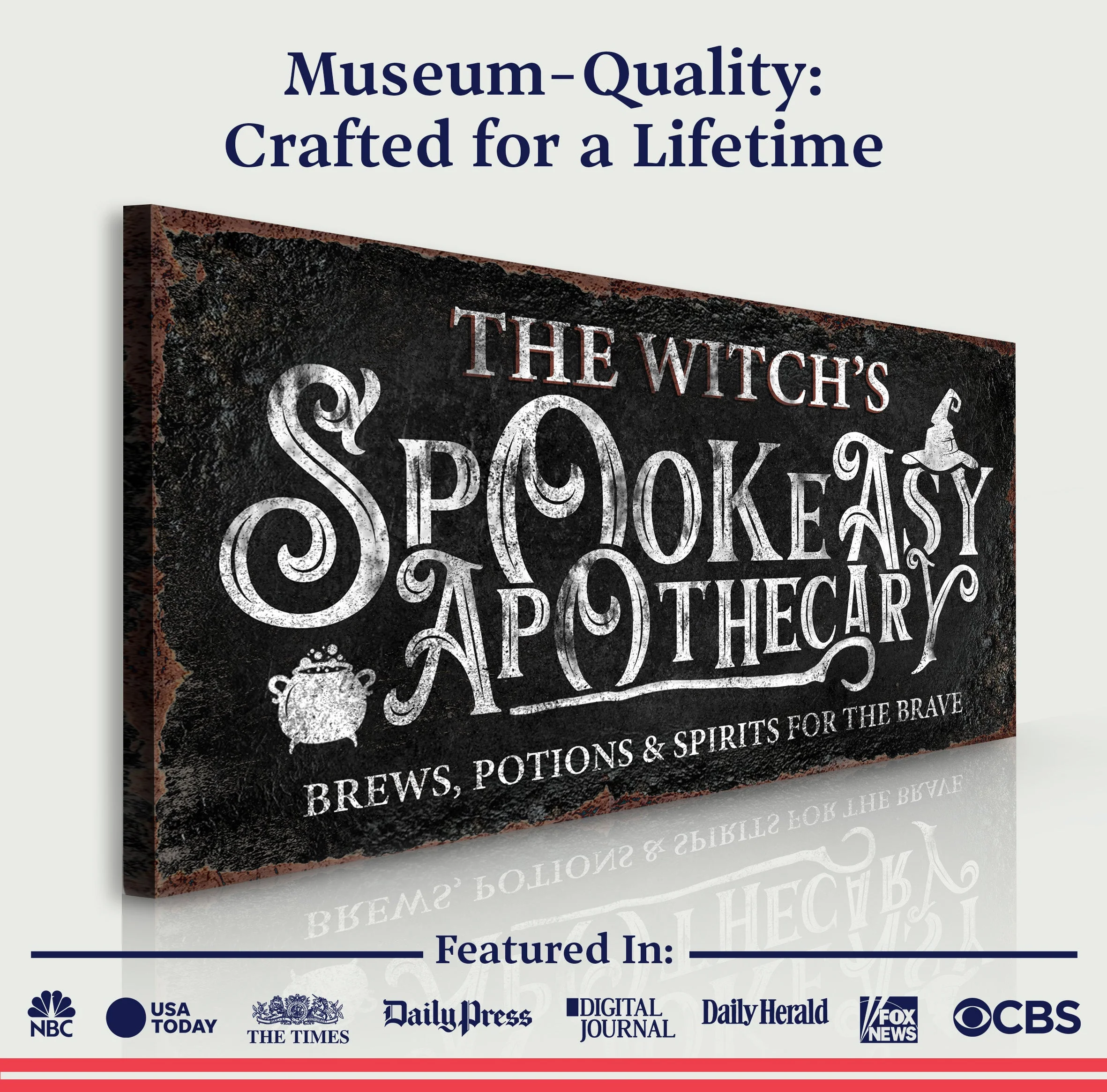 The Bewitched Speakeasy Bar Halloween Sign - Image 5