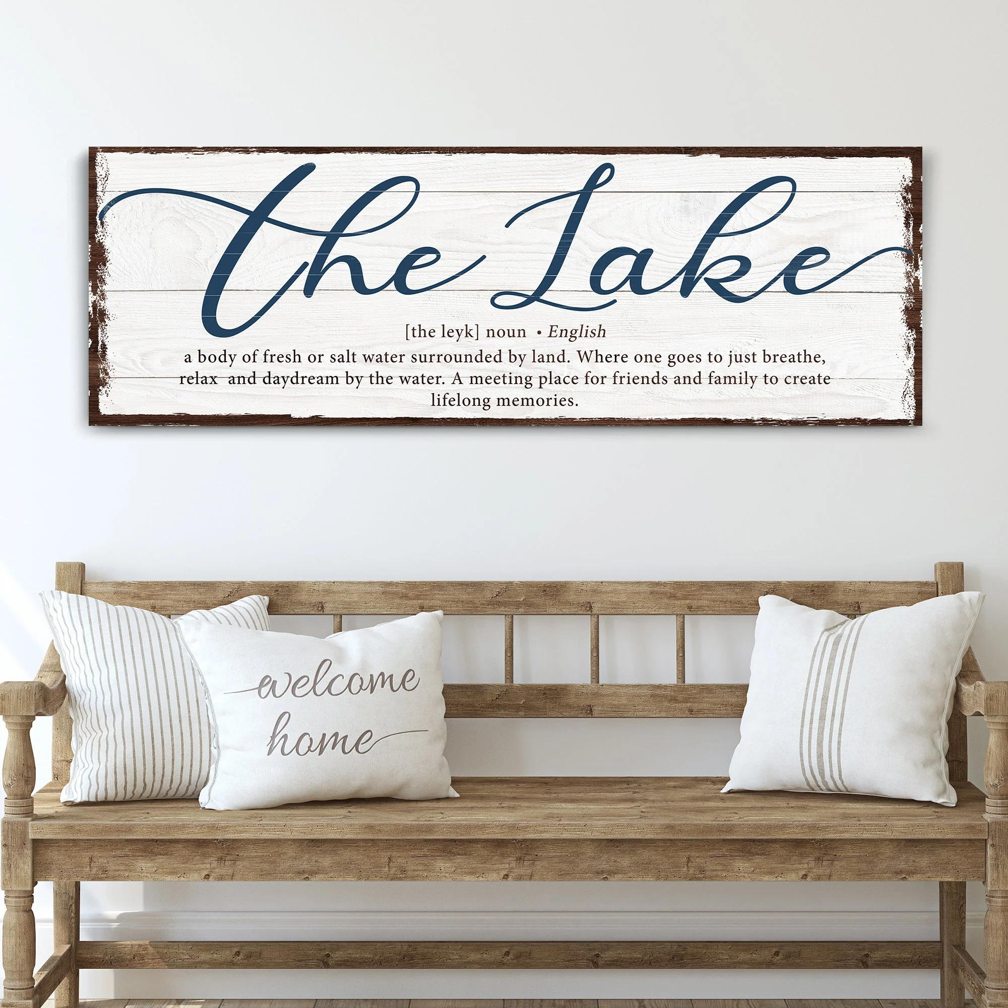 The Definition Of Lake Sign - Image 3