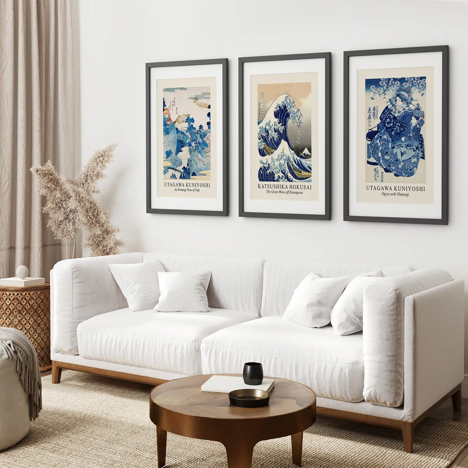 The Great Wave of Kanagawa Japanese Woodblock Art Print - Image 2