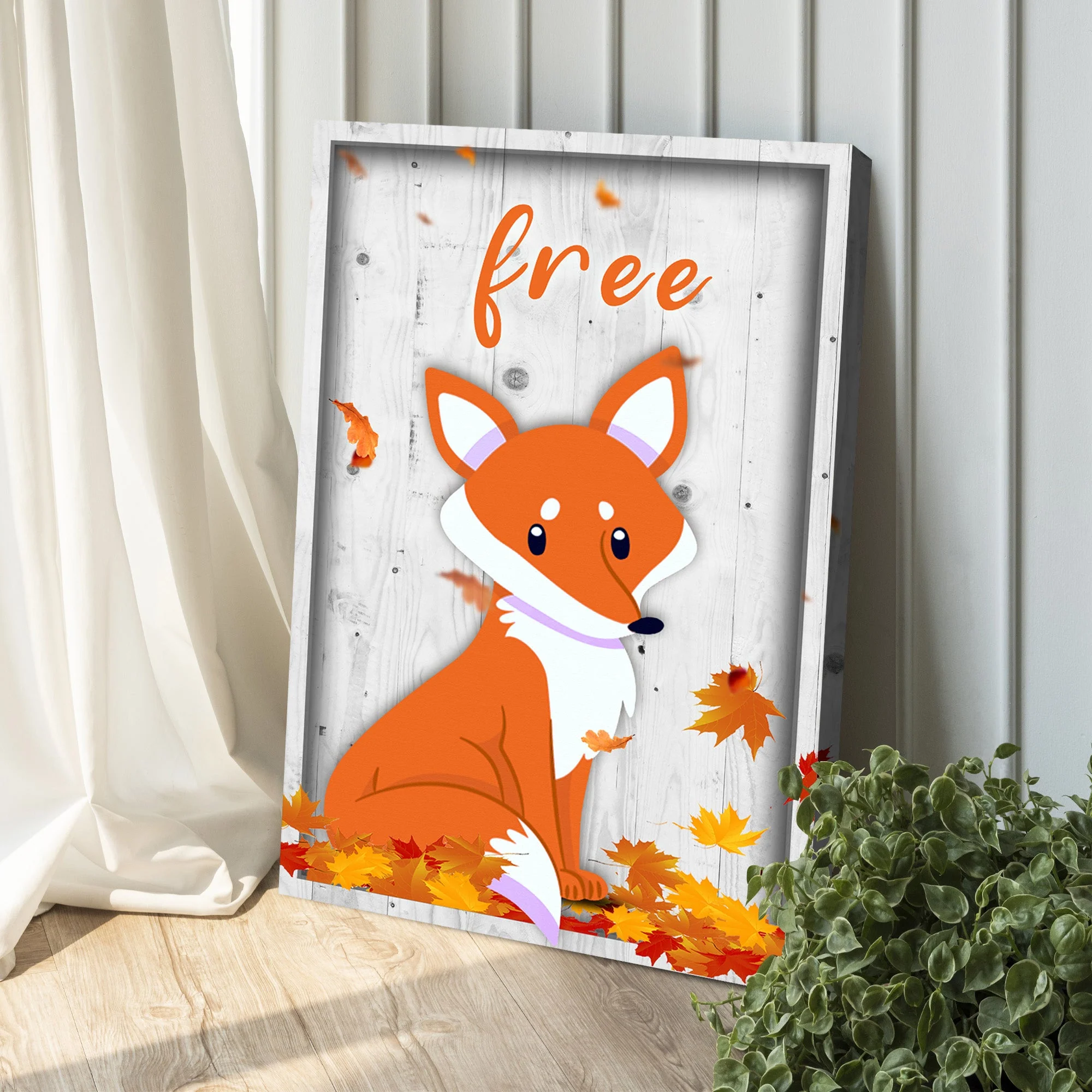 The Most Adorable Free Fox Sign - Image 2