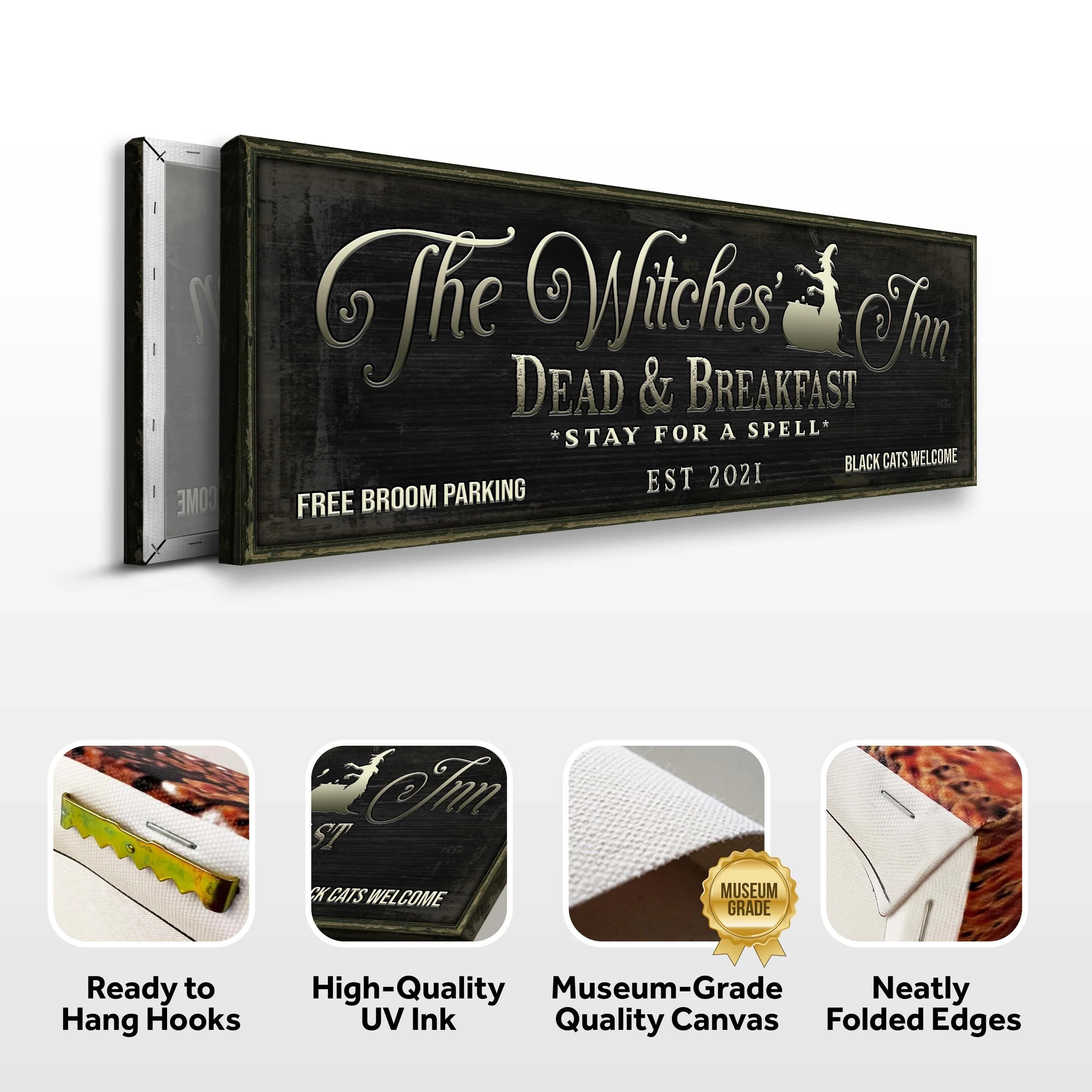 The Witches Inn Sign - Image 3