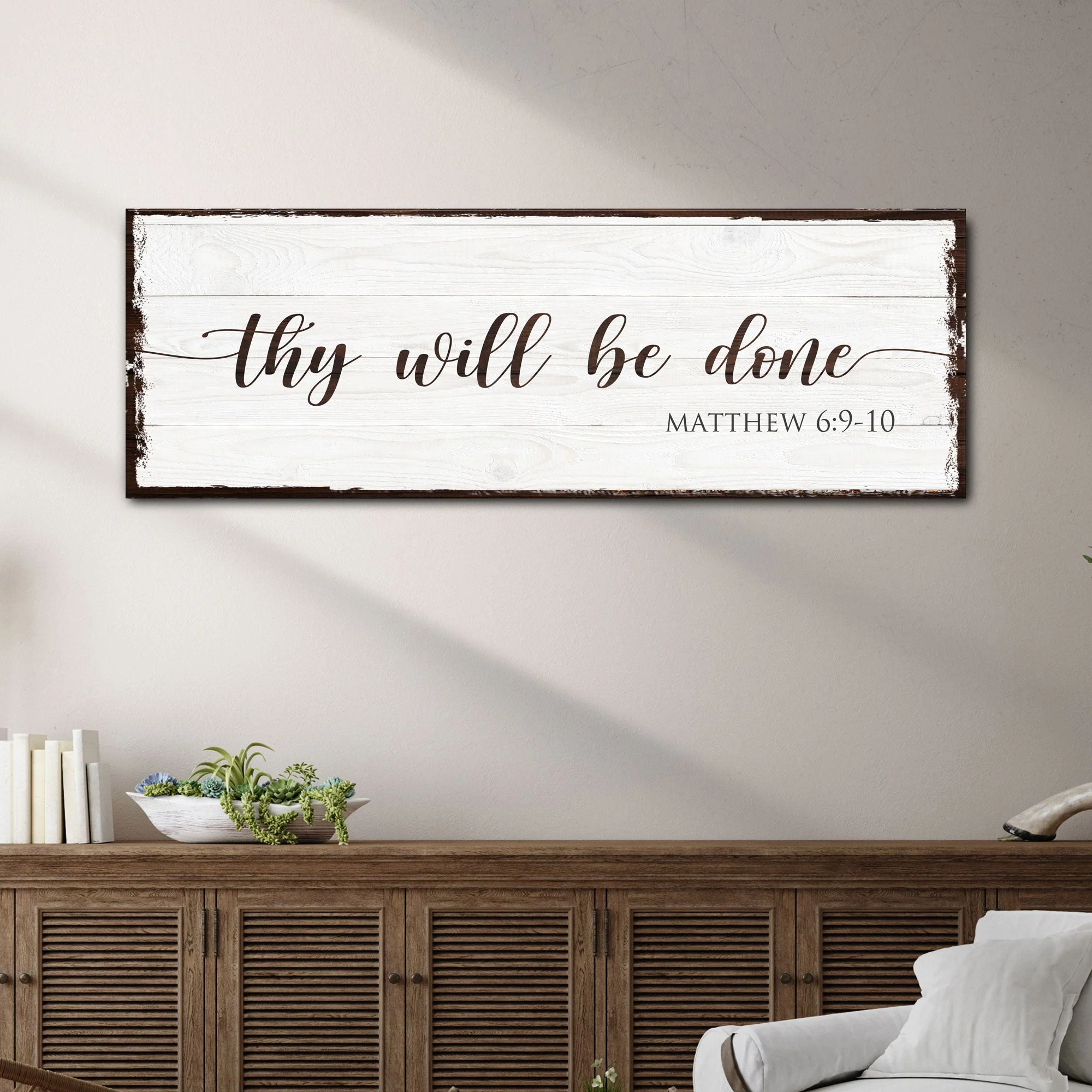 Thy Will Be Done Faith Sign II - Image 2