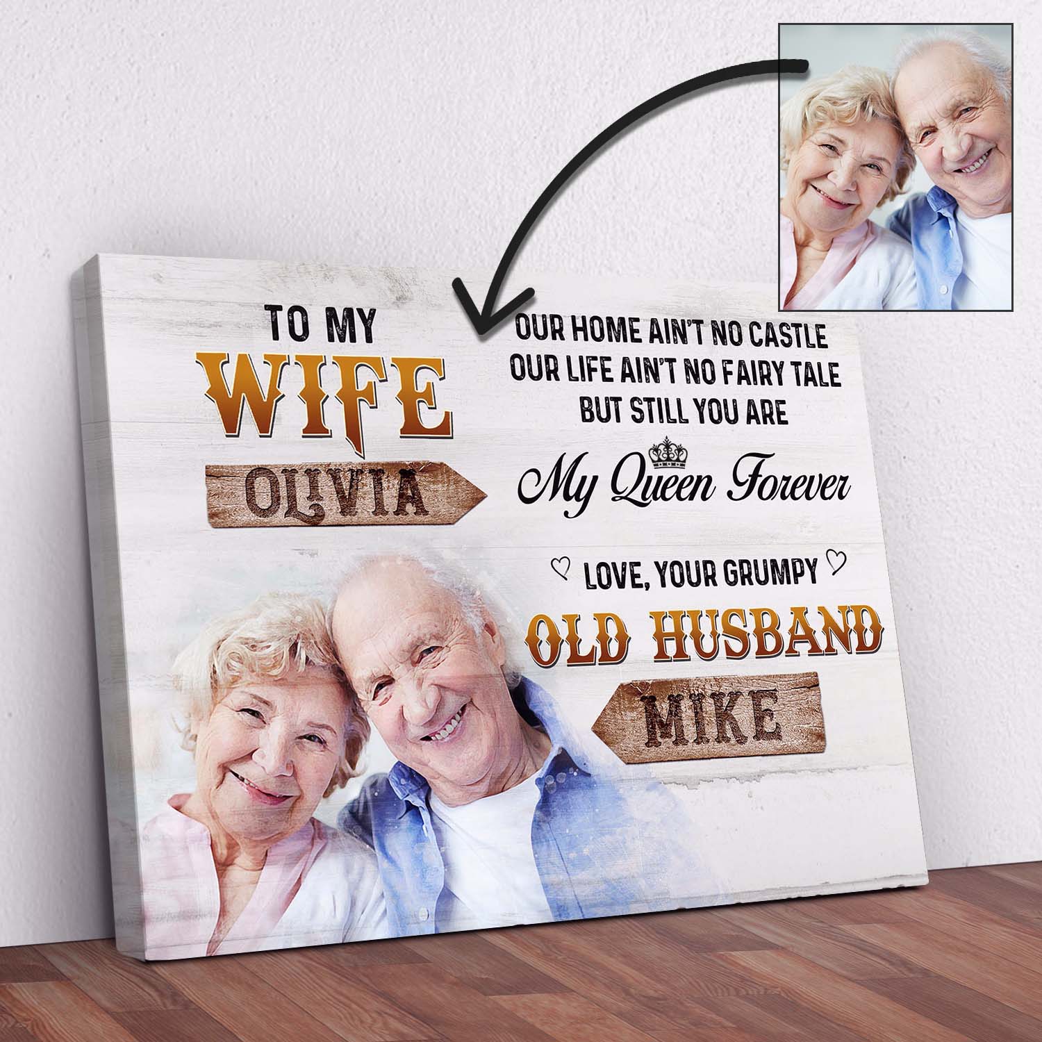 To My Wife Sign IV - Image 6