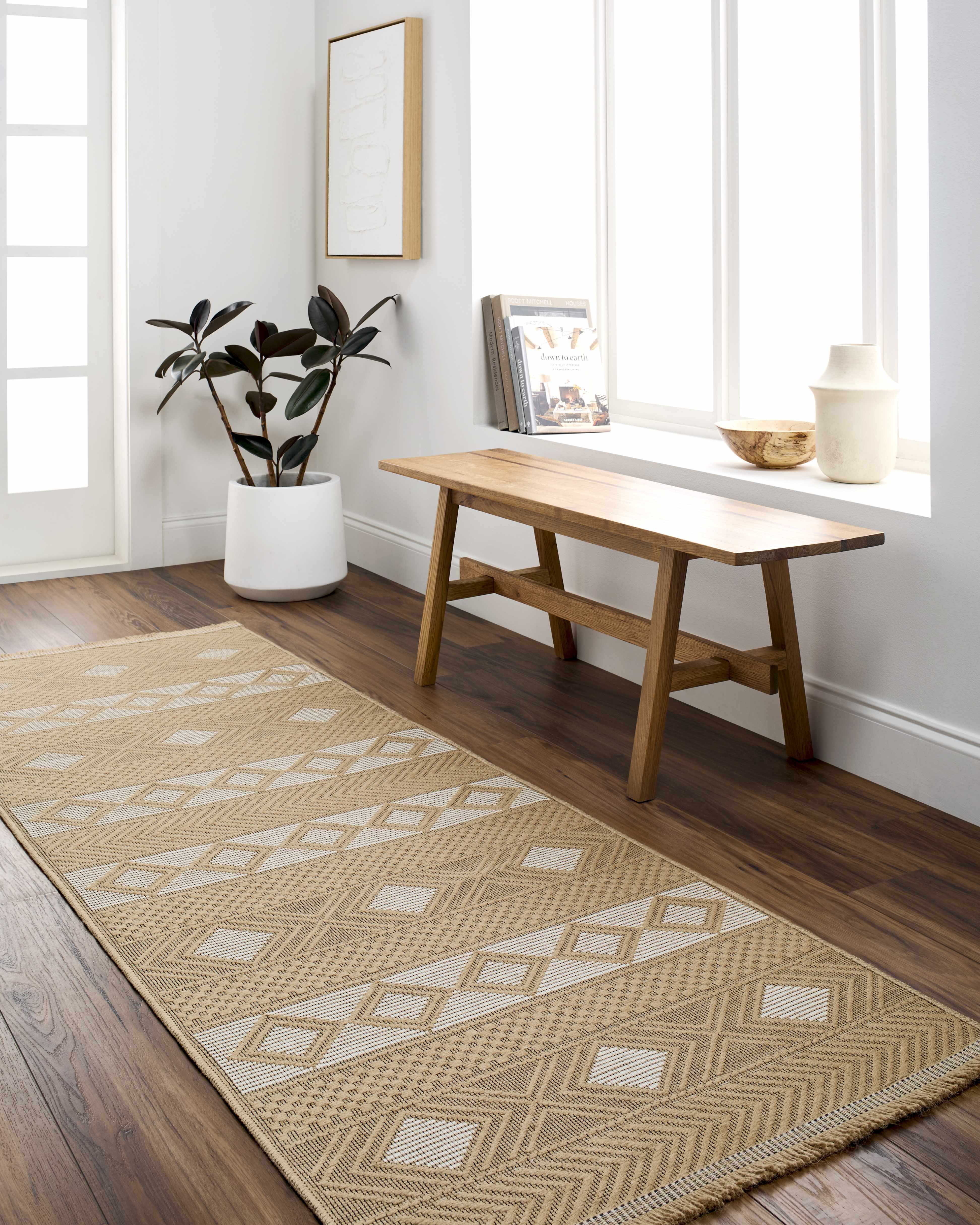 Tomai Washable Jute Rug - Image 8