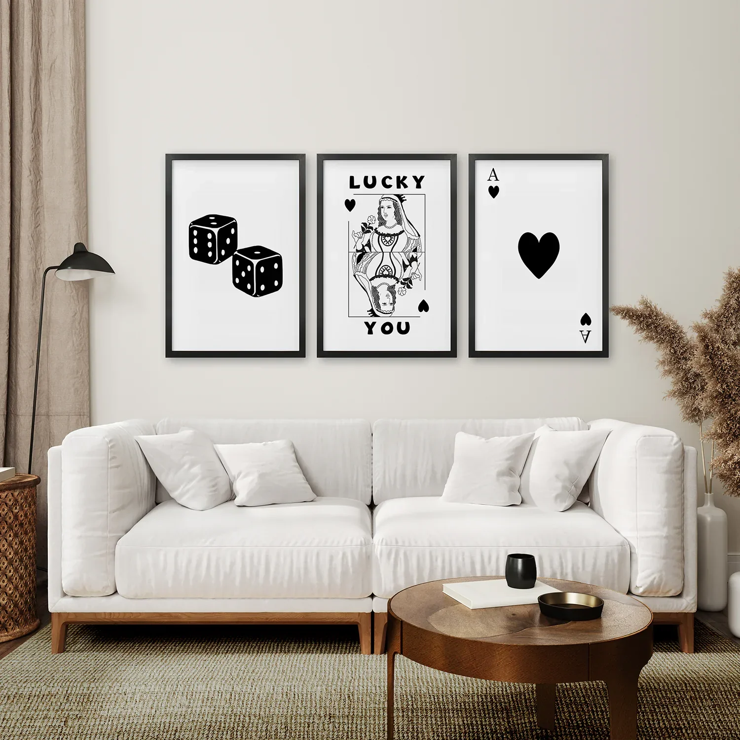 Trendy Playing Card Wall Art Set of 3 Prints - Image 5
