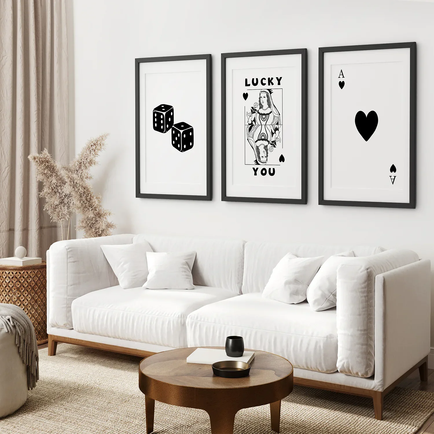 Trendy Playing Card Wall Art Set of 3 Prints - Image 6