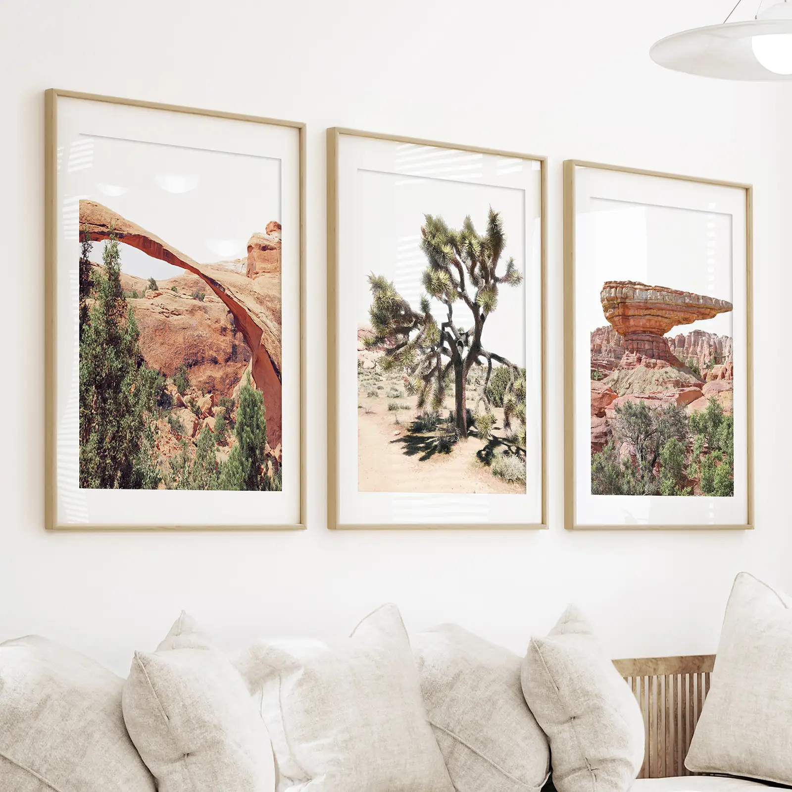 US Desert Wall Art. Arches National Park, Cliff, Joshua Tree - Image 2