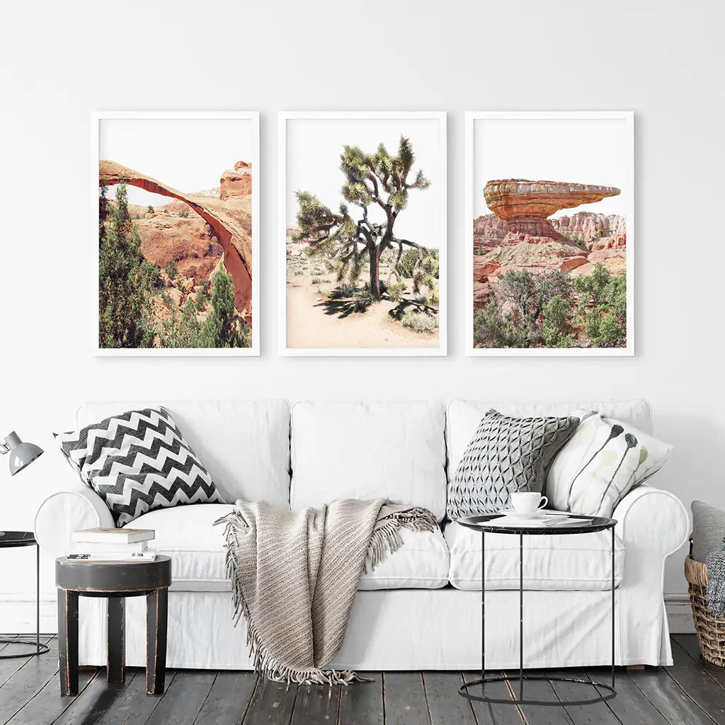 US Desert Wall Art. Arches National Park, Cliff, Joshua Tree - Image 4