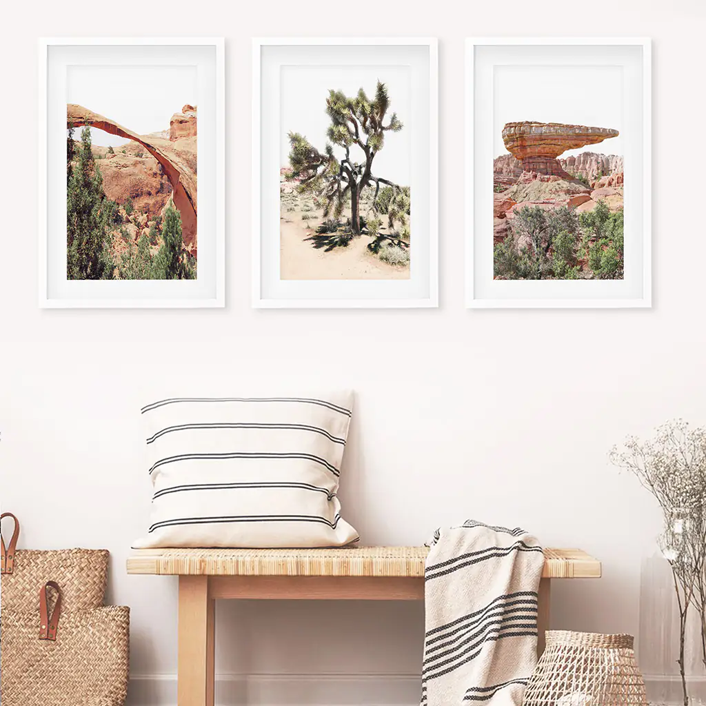 US Desert Wall Art. Arches National Park, Cliff, Joshua Tree - Image 5