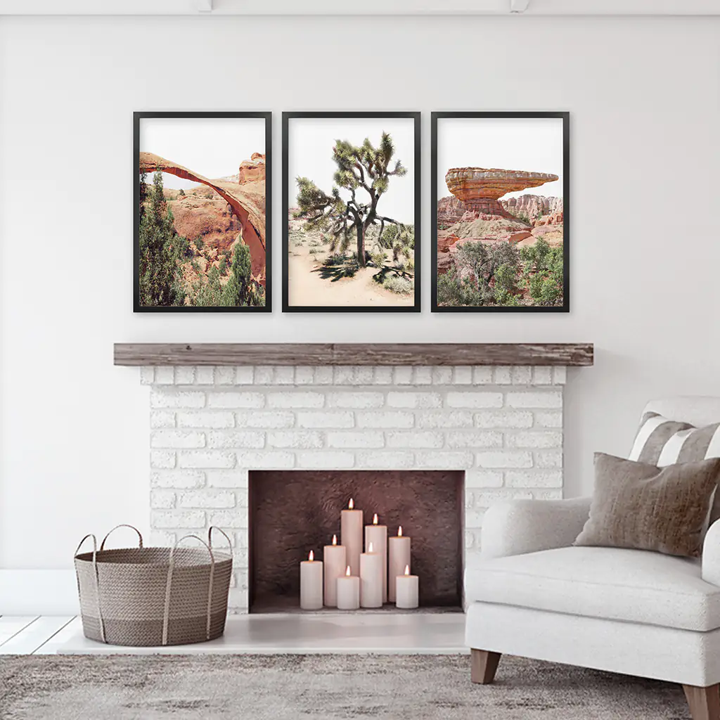 US Desert Wall Art. Arches National Park, Cliff, Joshua Tree - Image 6