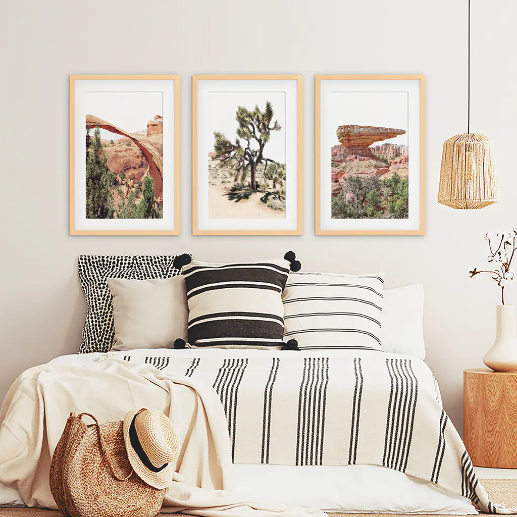 US Desert Wall Art. Arches National Park, Cliff, Joshua Tree - Image 8