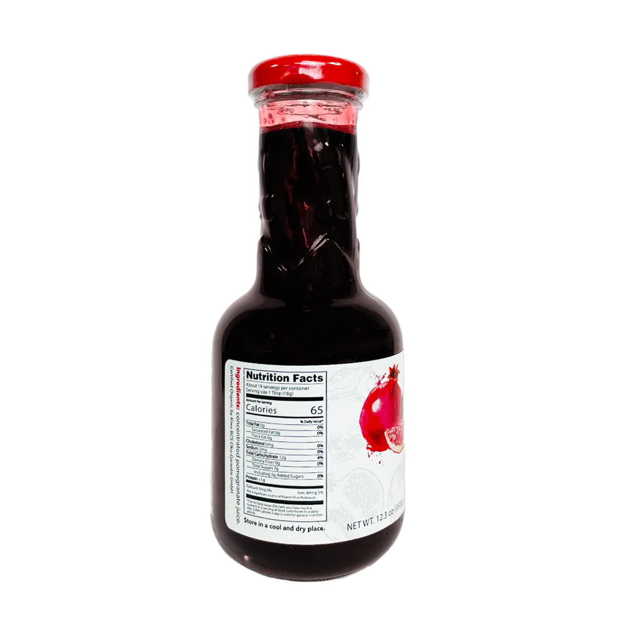 USDA Organic Pomegranate Syrup (Pomegranate Molasses), Galil - Image 2