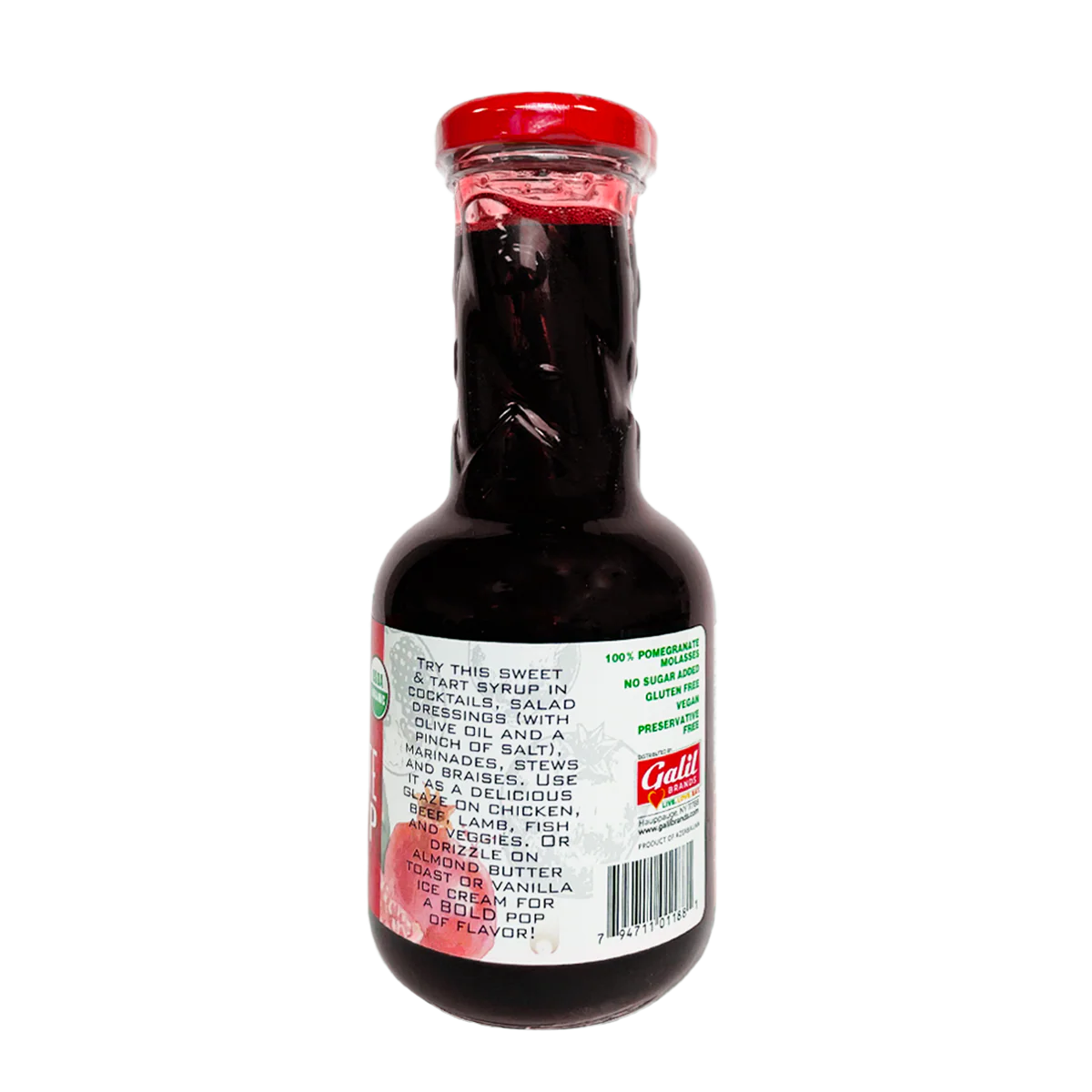 USDA Organic Pomegranate Syrup (Pomegranate Molasses), Galil - Image 3