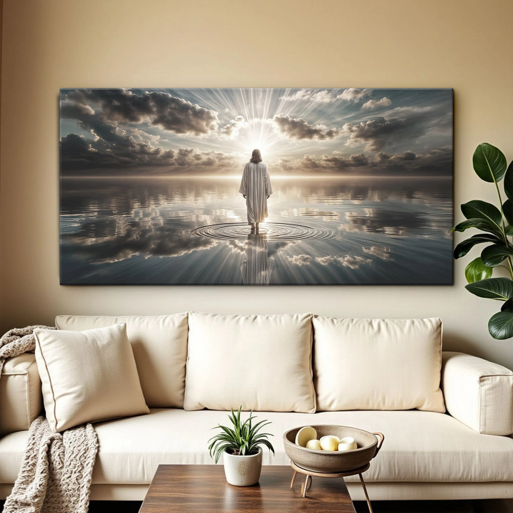 Walking on Water - Faith Wall Art III - Image 2