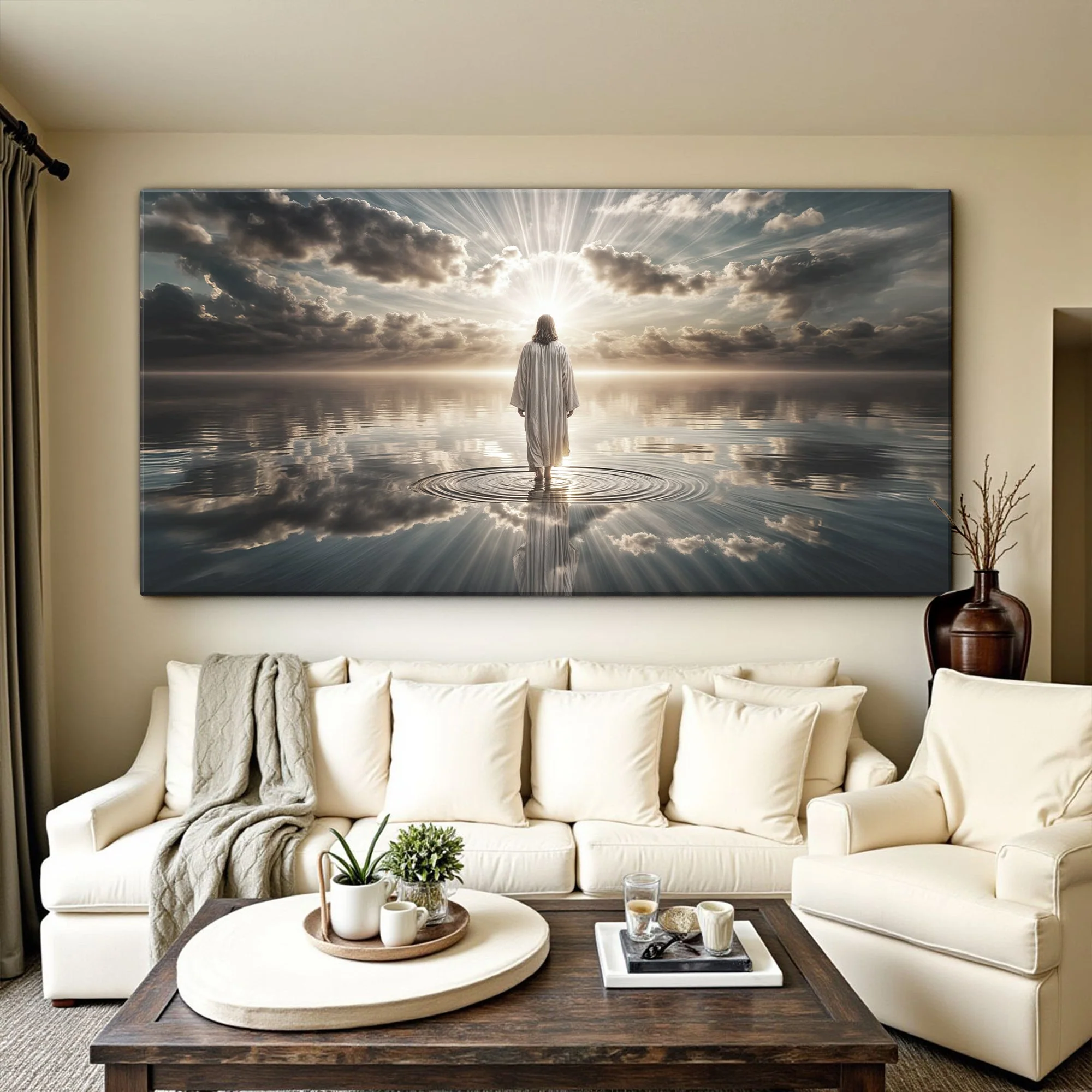 Walking on Water - Faith Wall Art III - Image 3