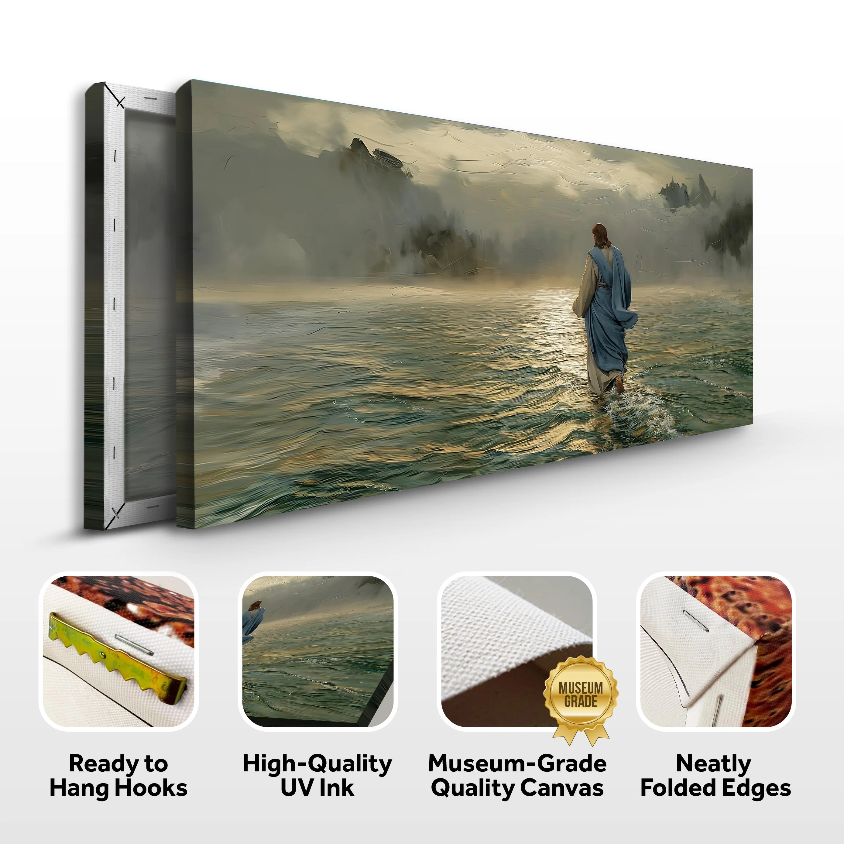 Walking on Water - Faith Wall Art VI - Image 8