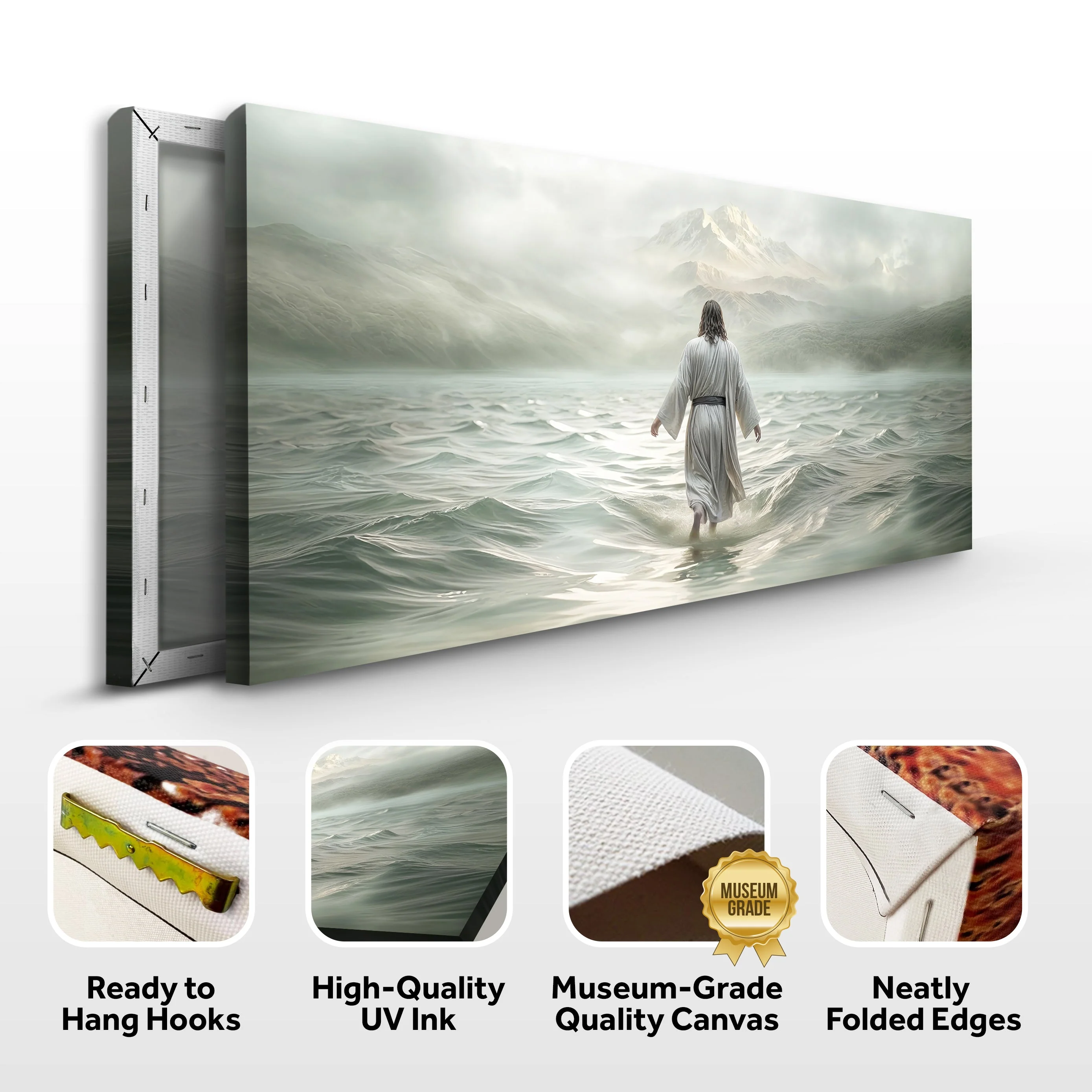 Walking on Water - Faith Wall Art VIII - Image 8