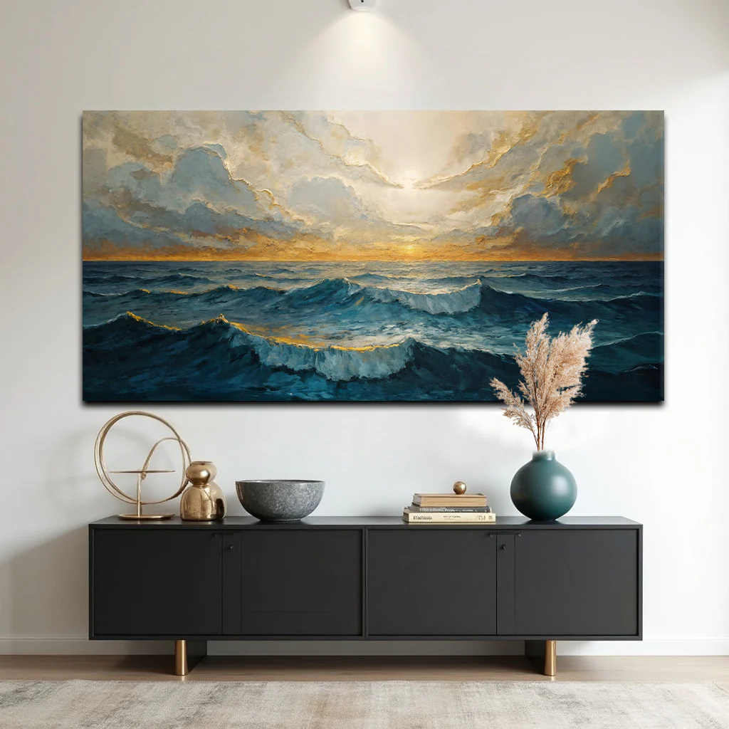 Waterscape Abstract Wall Art XI - Image 3