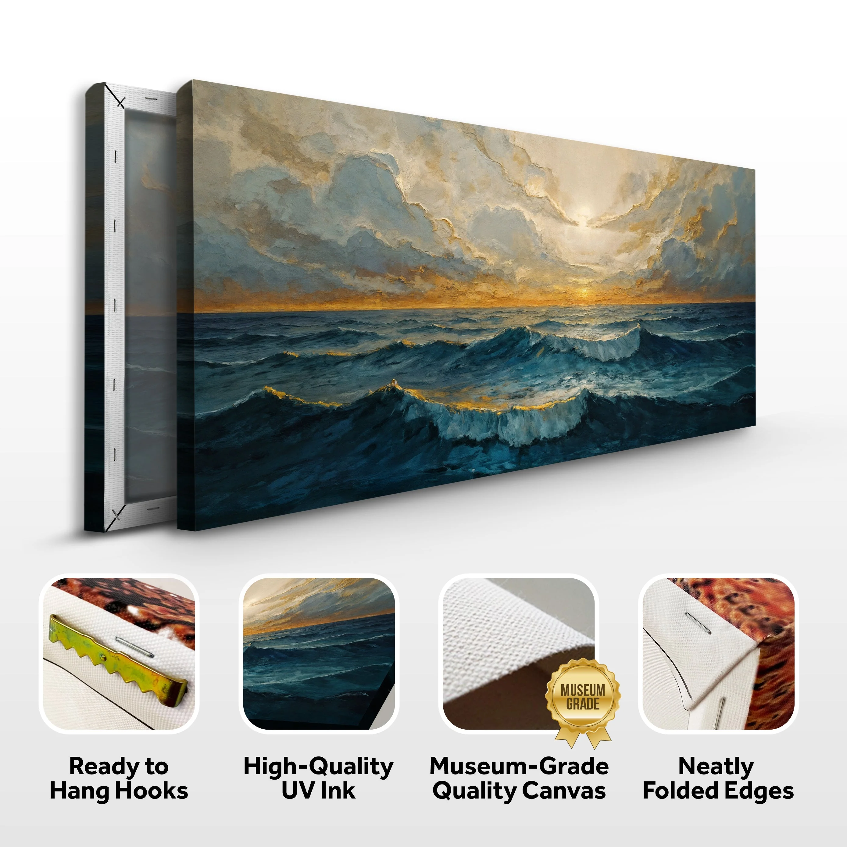 Waterscape Abstract Wall Art XI - Image 8