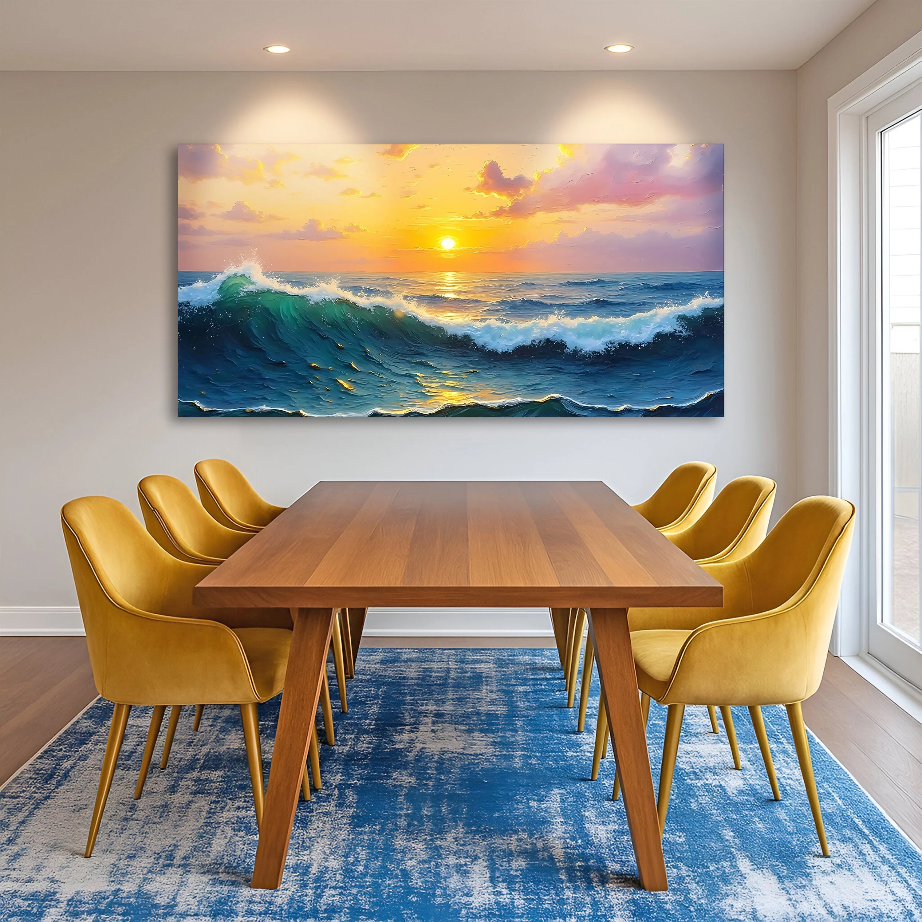 Waterscape Abstract Wall Art XII - Image 5
