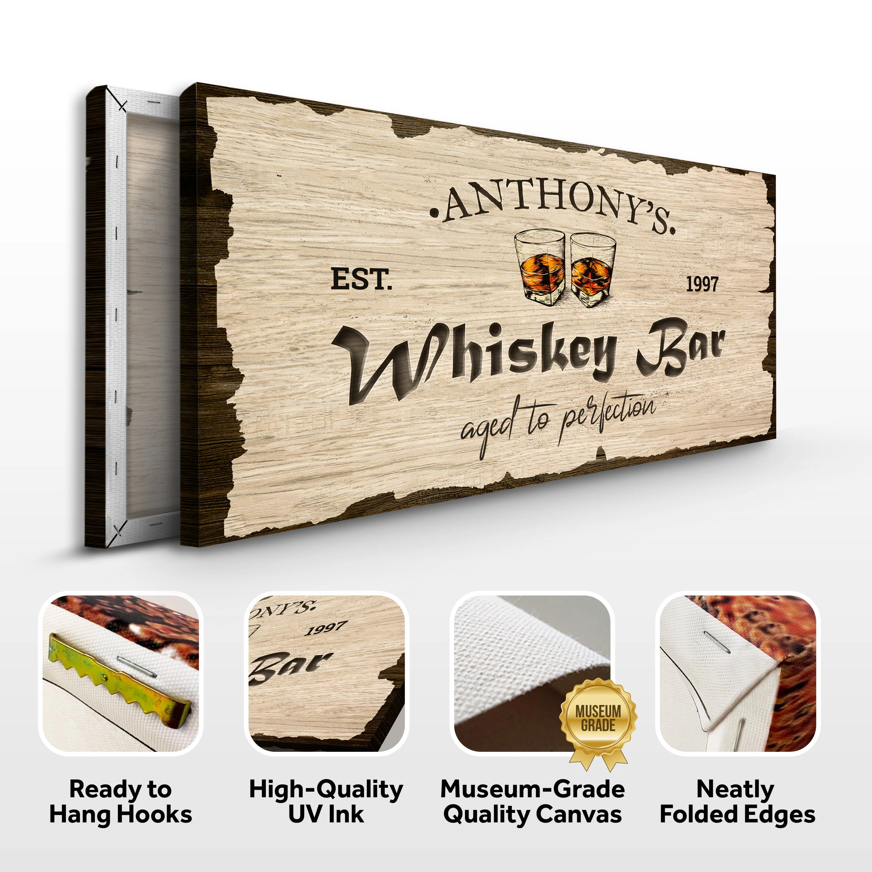 Whiskey Bar Sign II - Image 3