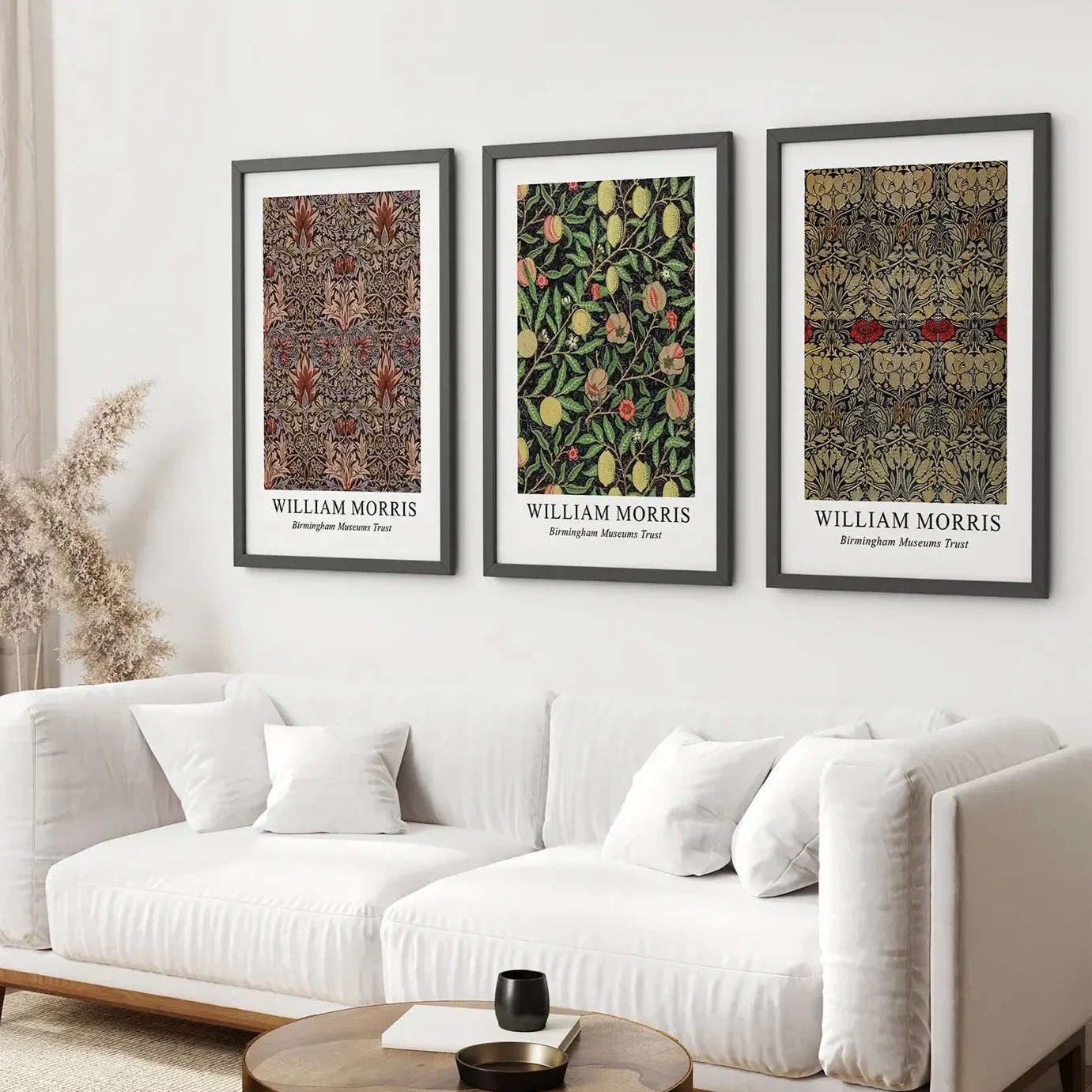 William Morris 3 Piece Wall Art Set Home Decor - Image 2