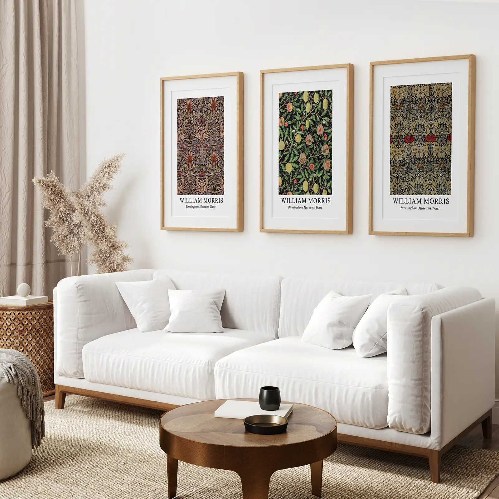 William Morris 3 Piece Wall Art Set Home Decor - Image 6
