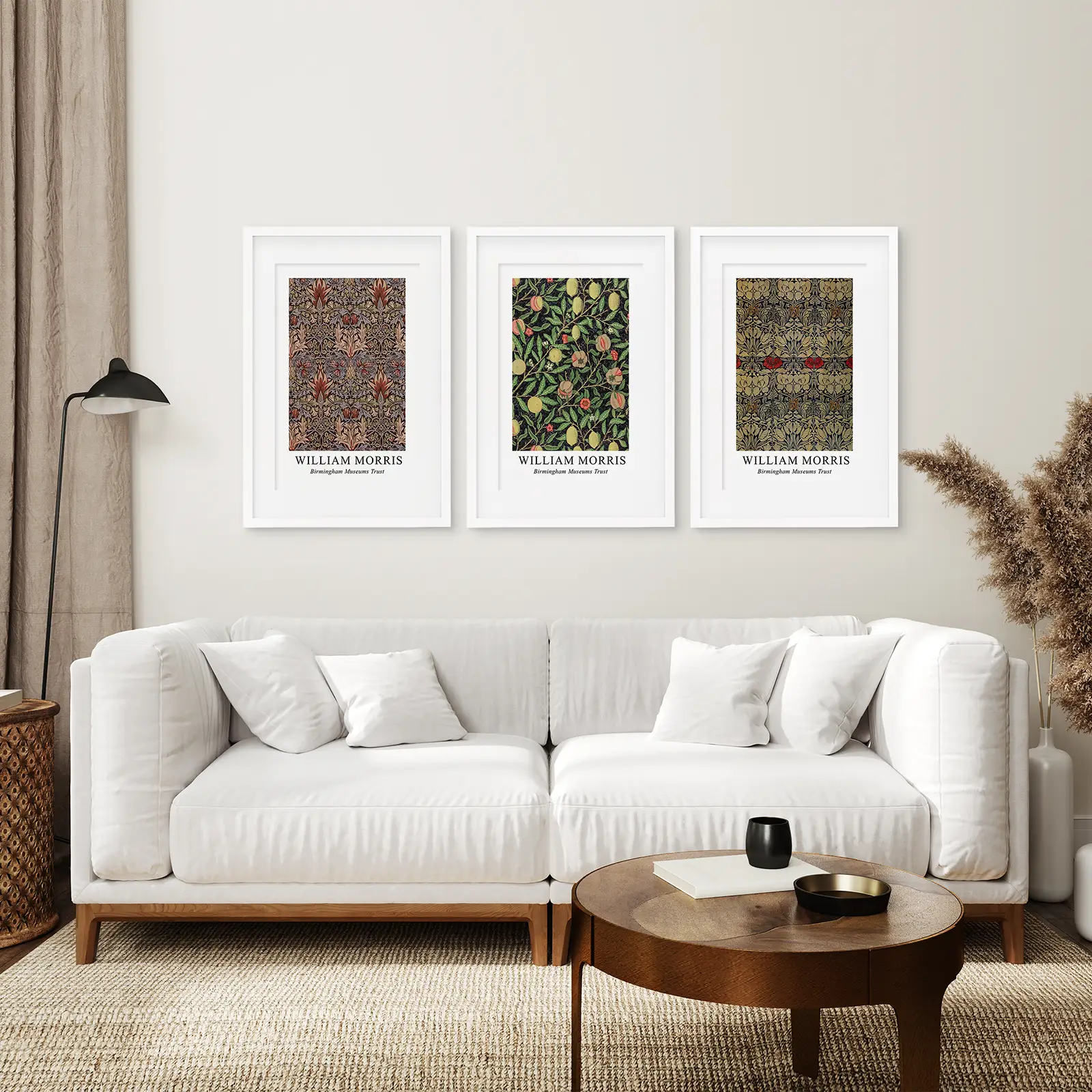 William Morris 3 Piece Wall Art Set Home Decor - Image 7