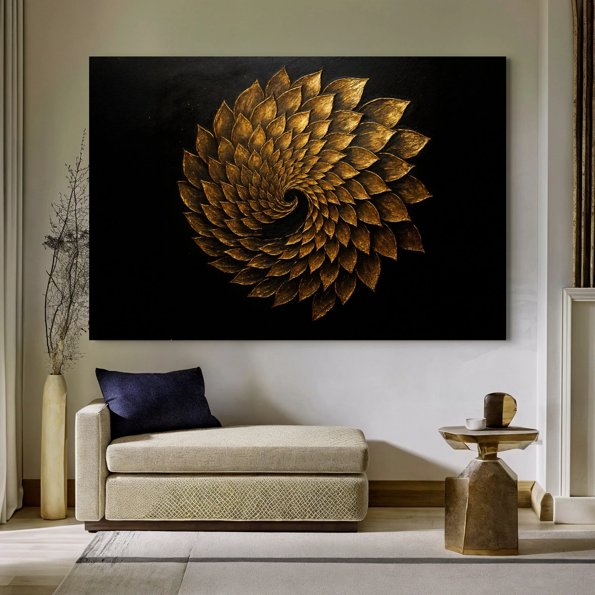 Winged Harmony Abstract Wall Art - Image 3
