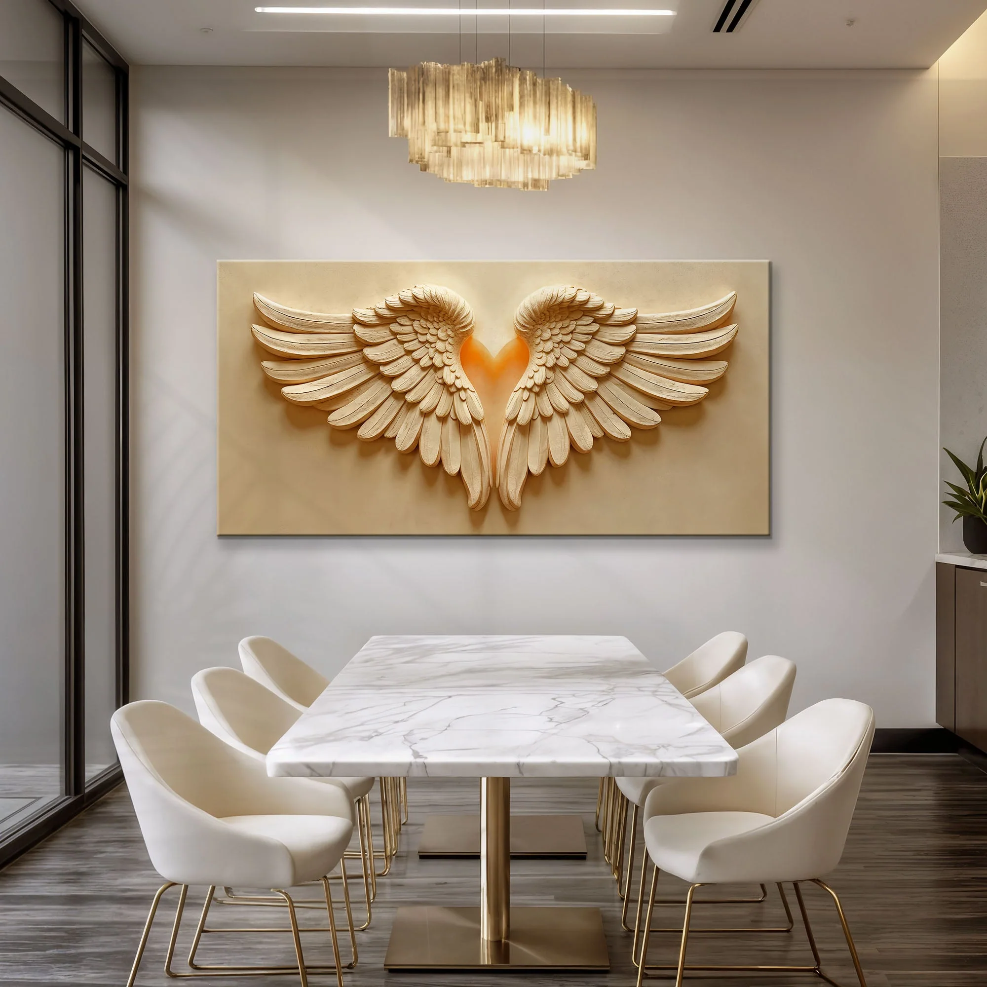 Wings Of Devotion Wall Art - Image 3