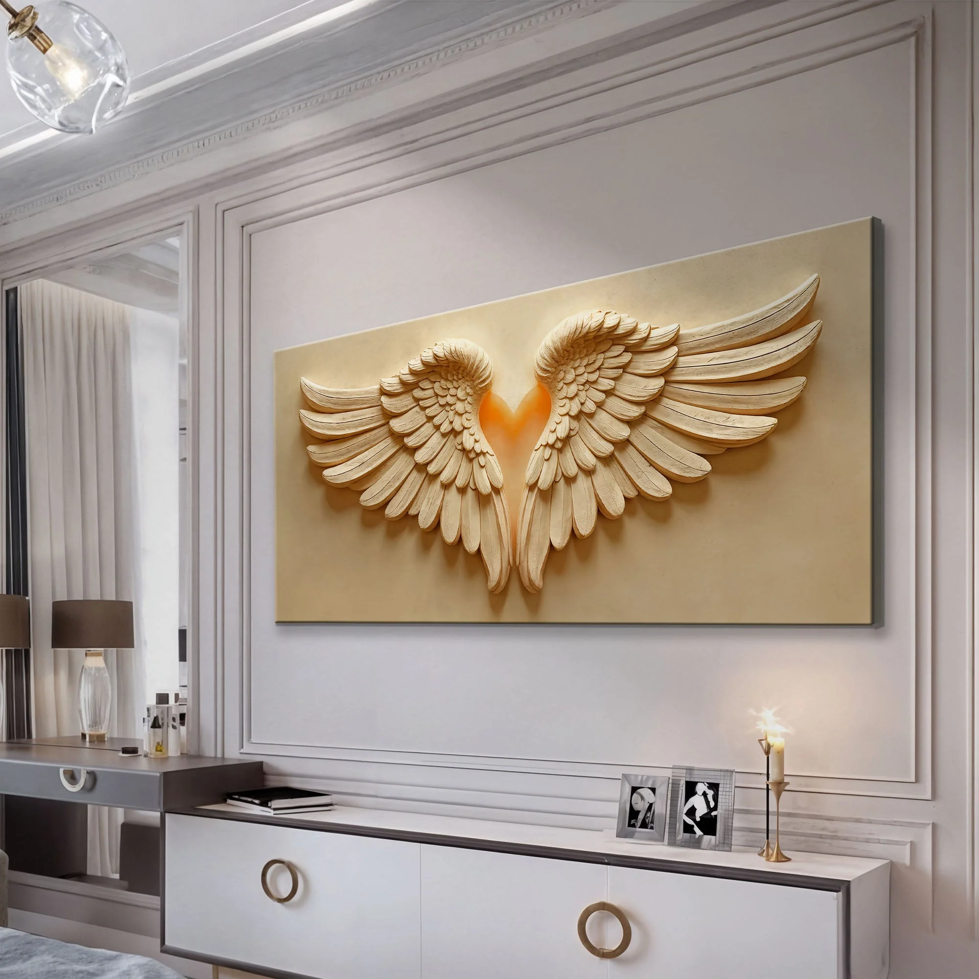 Wings Of Devotion Wall Art - Image 4