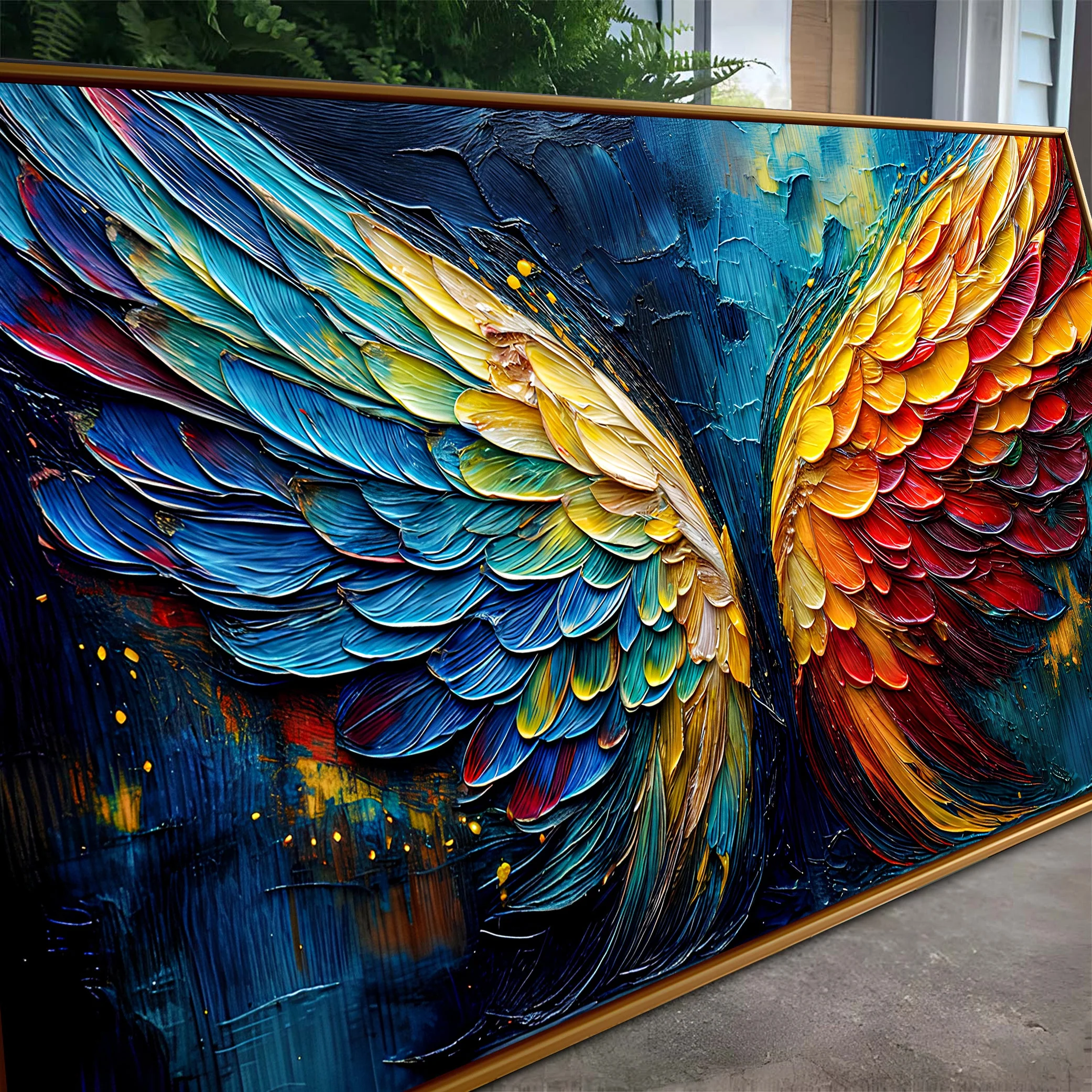 Wings of Fire Impasto Wall Art - Image 5