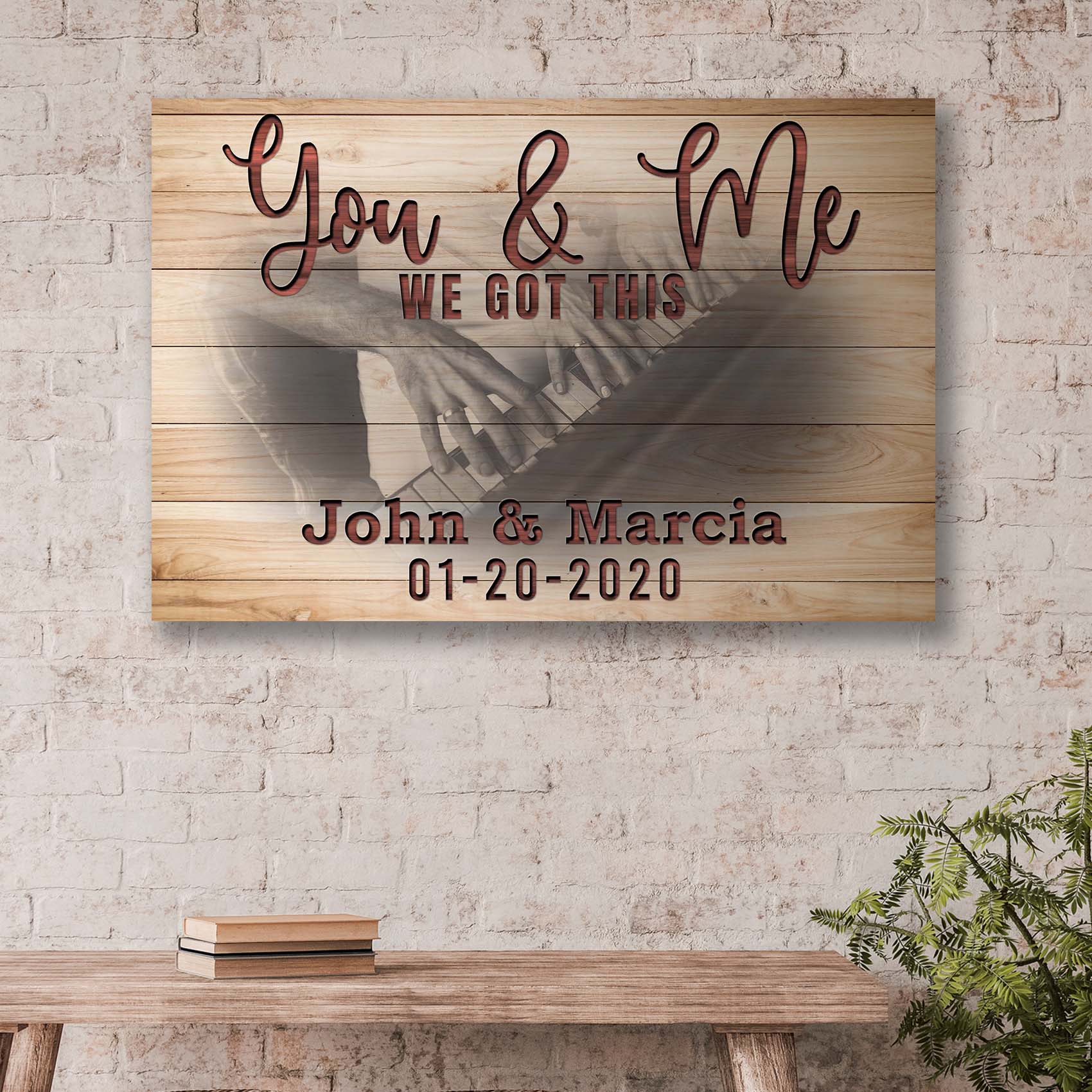 You and Me We Got This Couple Piano Sign - Image 6