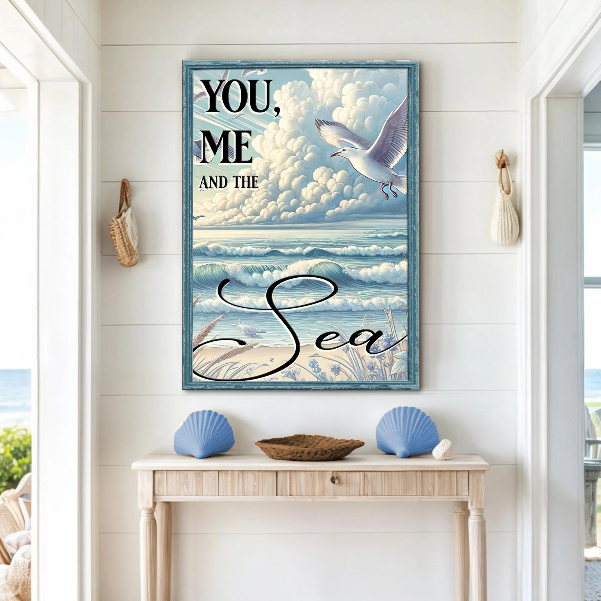 You Me and the Sea Coastal Sign IV - Image 2