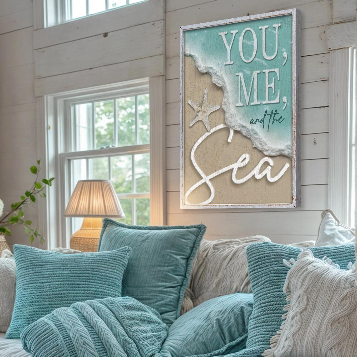 You Me and the Sea Coastal Sign VI - Image 4